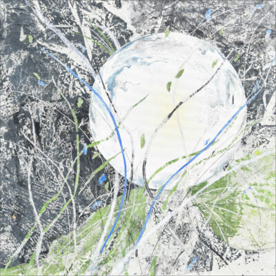 Plaidoyer pour la terre est une oeuvre de Véronique Arnault est peintre plasticienne