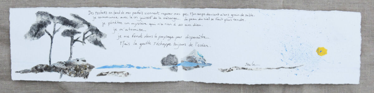 Livre d'artiste réalisé avec Lydia Padellec par Véronique Arnault