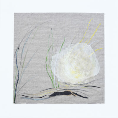 Pierre roulée est une création de Véronique Arnault, artiste peintre plasticienne