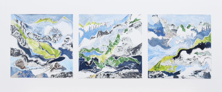Territoires oniriques est uy=une série réalisée par Véronique Arnault, artiste peintre, plasticienne
