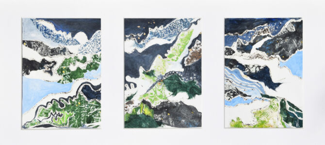 Territoires oniriques est uy=une série réalisée par Véronique Arnault, artiste peintre, plasticienne